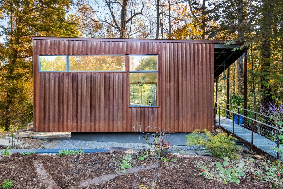 Art Studio Rustic Exterior Other by Rusafova Markulis Architects Houzz