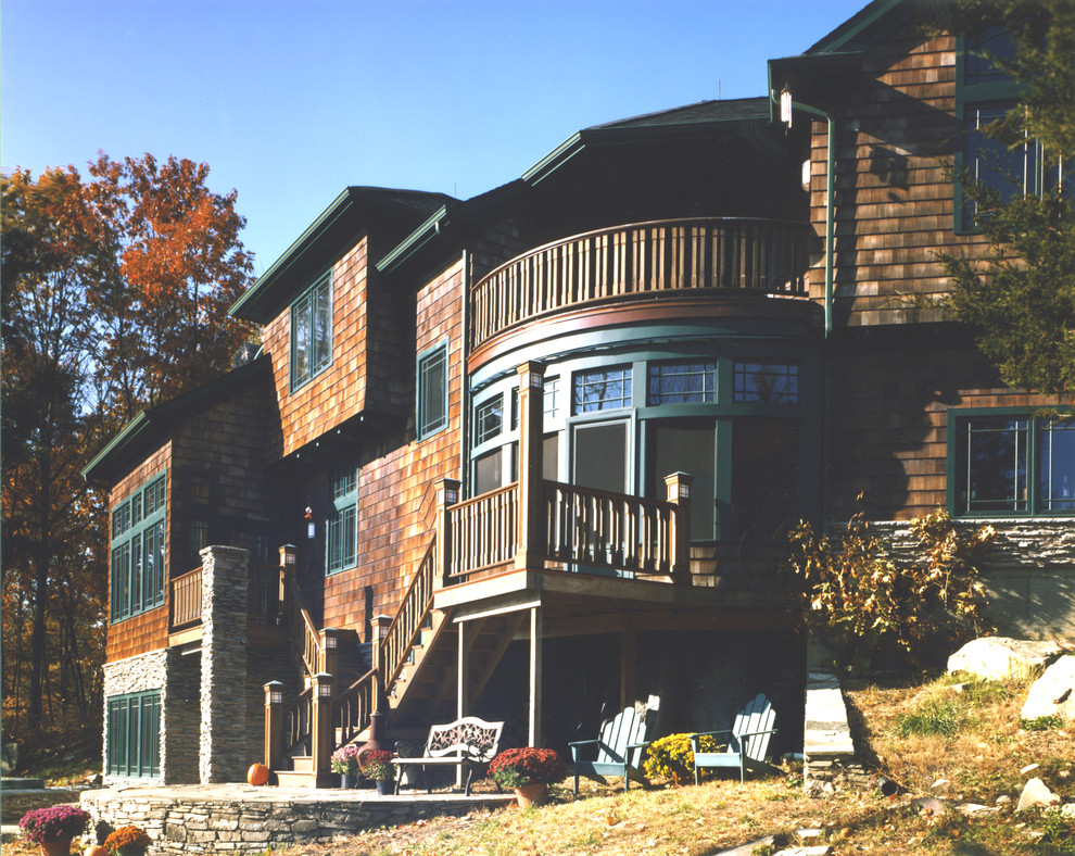 Arts & Crafts Highland, NY Craftsman Exterior New Arts & Crafts Highland, NY Craftsman Exterior New