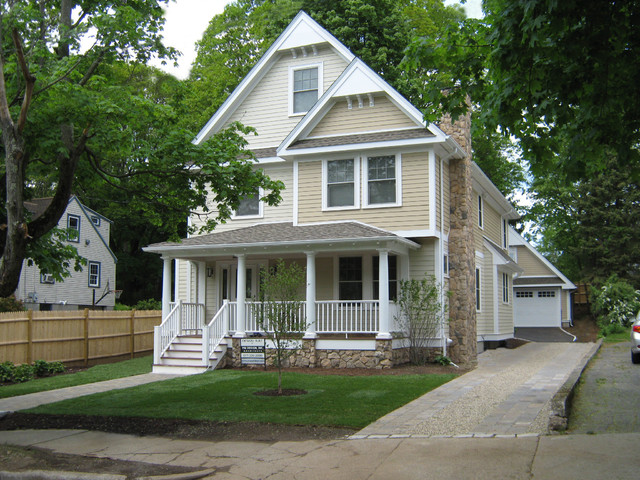 Arts And Crafts House With Detached Garage In Newton Ma Craftsman Exterior Boston By Ym Design Inc - Arts And Crafts House Plans Narrow Lot Arts And Crafts House With Detached Garage In Newton Ma Craftsman Exterior Boston By Ym Design Inc - Arts And Crafts House Plans Narrow Lot