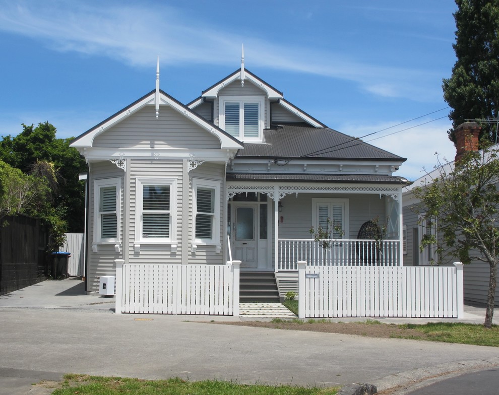 This is an example of a classic house exterior in Auckland.