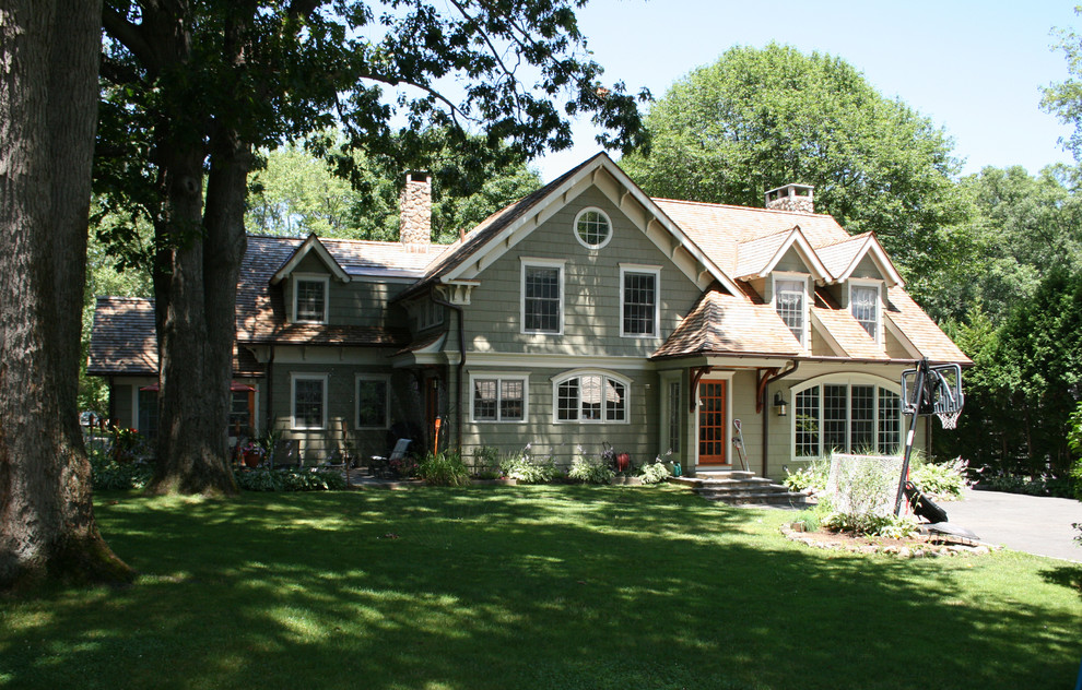 AwardWinning Cape Cod Renovated into Craftsman Style Home Craftsman