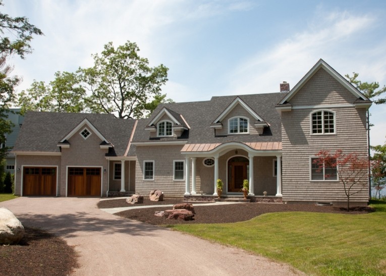 Award Winning Vermont Lake House Traditional Exterior Burlington