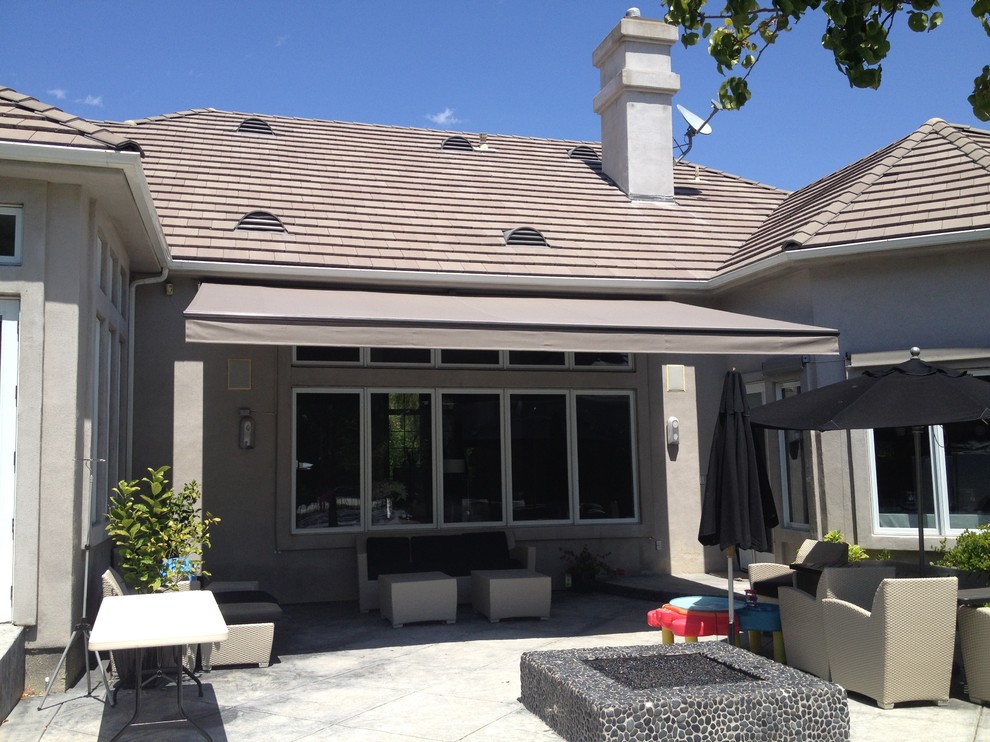 Awnings Traditional Exterior Los Angeles by Calshades and