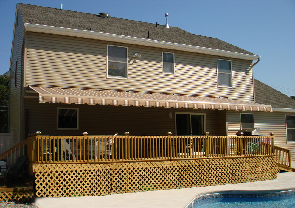 Awnings Traditional Exterior New York by Toms River Door & Window Houzz