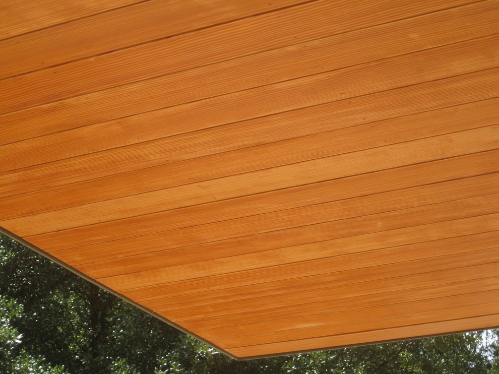 Balcones Drive House Modern Exterior Austin by Delta Lumber