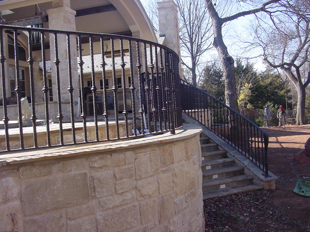 Balcony Railings - Rustic - Exterior - Oklahoma City - by Old World ...