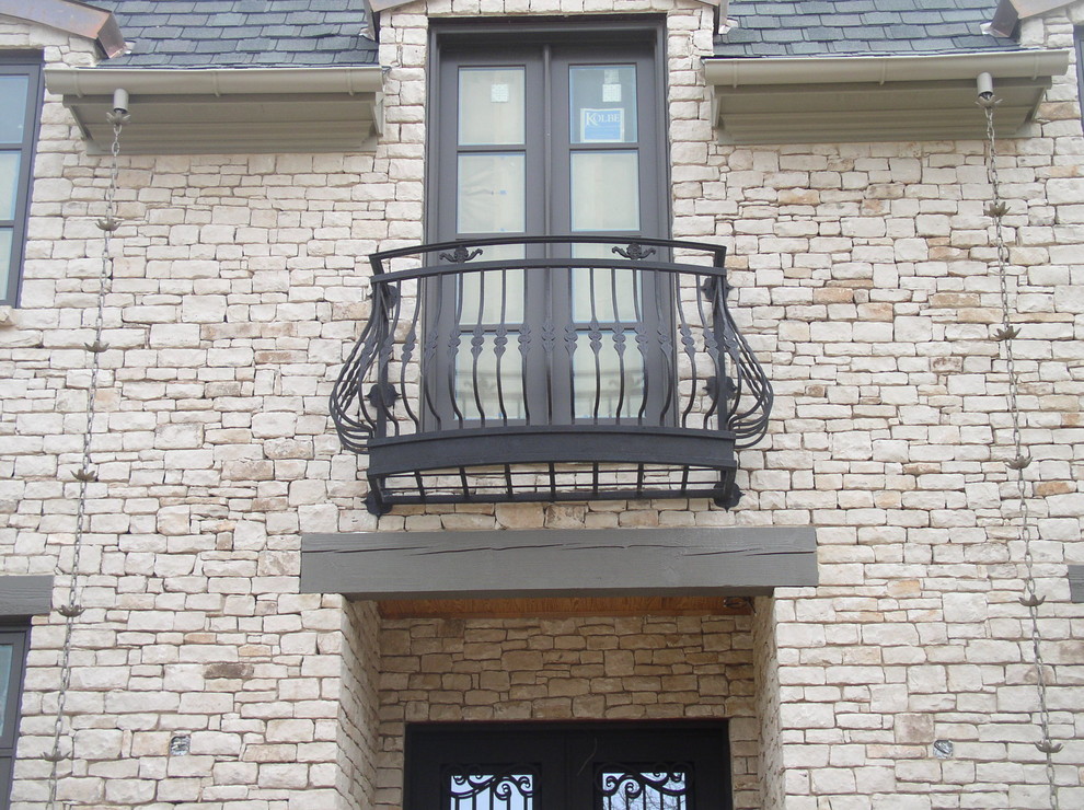 Balcony Railings - Rustic - Exterior - Oklahoma City - by Old World ...