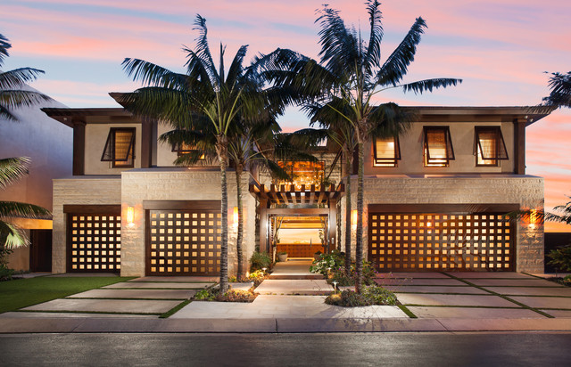 Balinese Style Beach Front - Tropical - House Exterior - Orange County - by  Jon Encarnacion Photography | Houzz IE