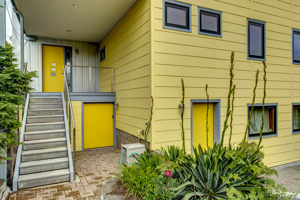 Ballard Locks Residence Contemporary Exterior Seattle by Board