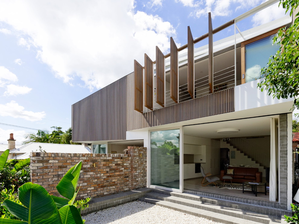 Minimalist exterior home photo in Sydney