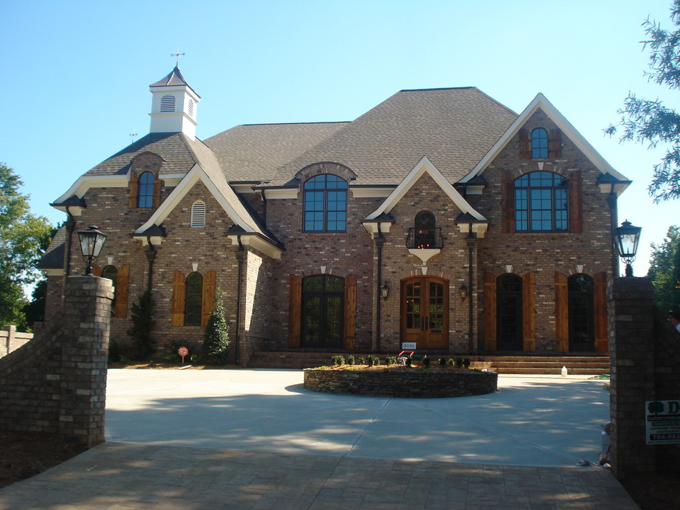 Barclay Downs Traditional Exterior Charlotte by SCCH