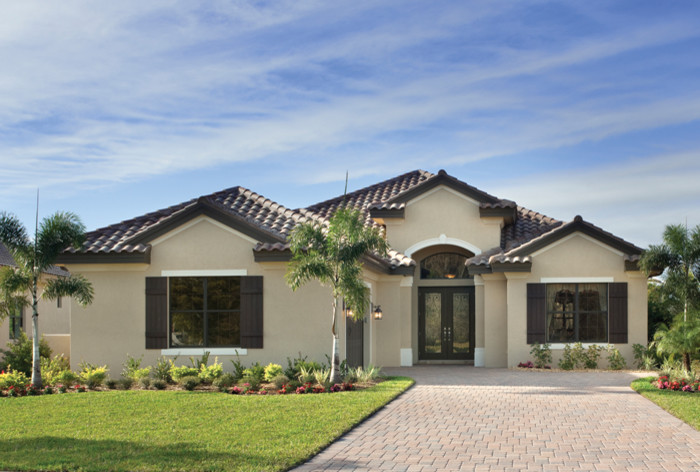 Bardmoor 1162 Mediterranean Exterior Tampa By Arthur Rutenberg Homes Houzz - Tuscany Exterior Paint Colors