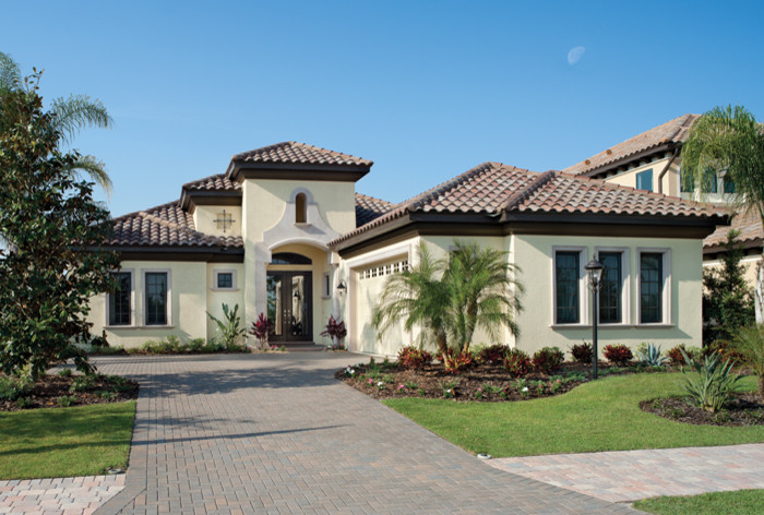 Tuscan exterior home photo in Tampa