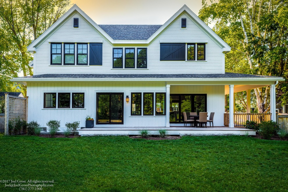 Barn-to-Home Conversion - Farmhouse - Exterior - Boston - by Joel Gross ...