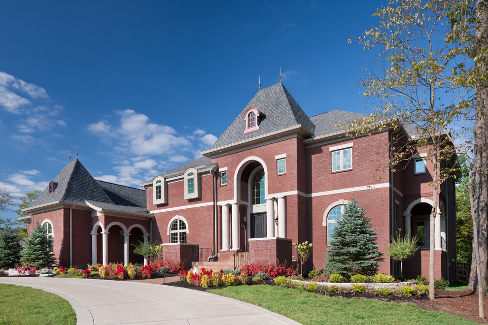 Barnsley Tudor Brick Home Ohio Victorian Exterior Other by