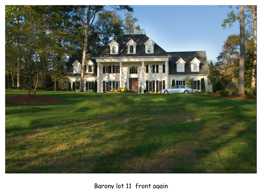 Transitional exterior home photo in Raleigh