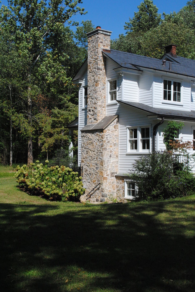 Barto Homestead Farmhouse Exterior Philadelphia by Maurice