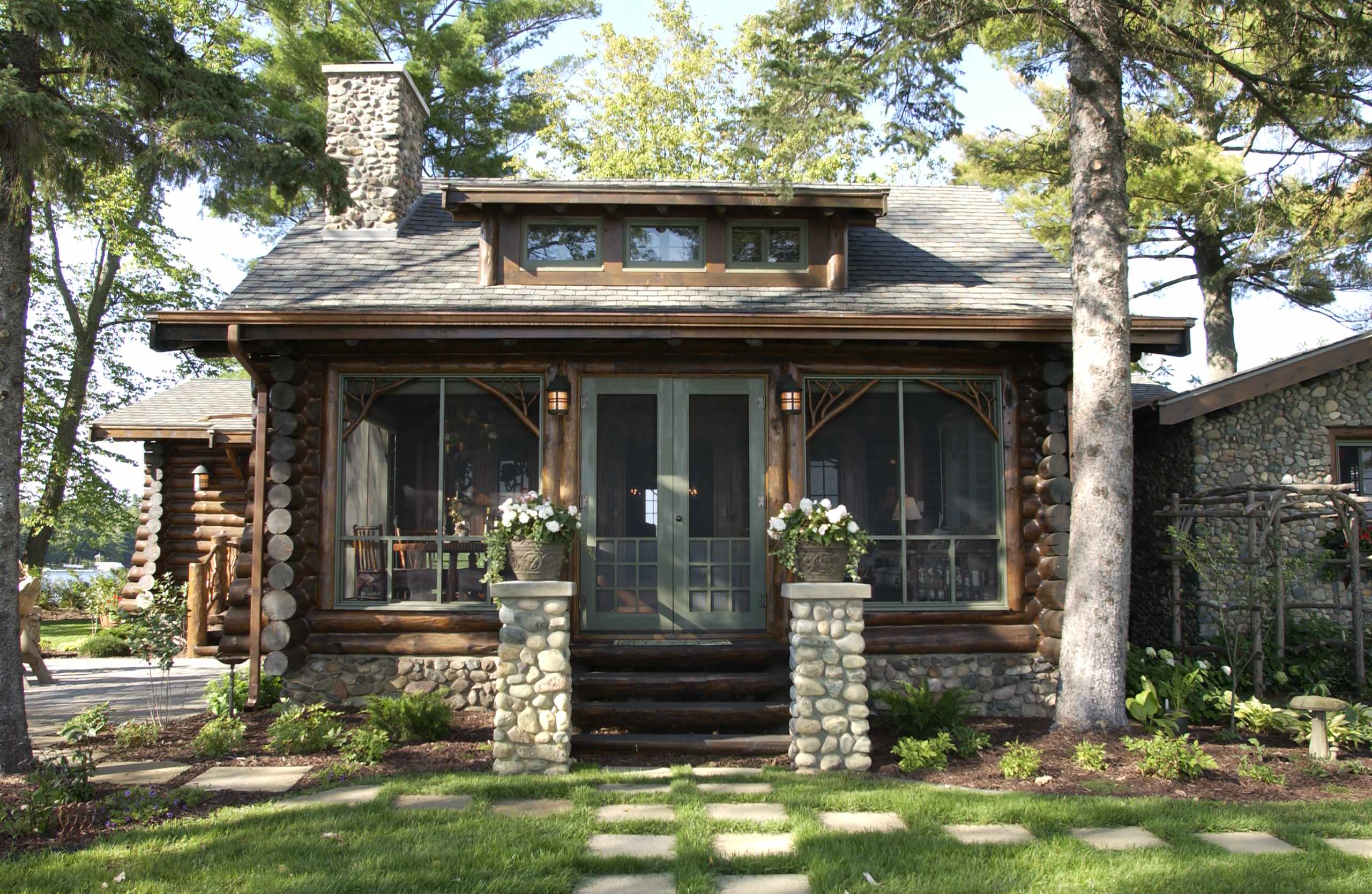 おしゃれなログハウスの画像 75選 22年3月 Houzz ハウズ