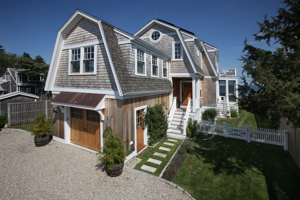 Bayview Duxbury Home Beach Style Exterior Boston Bayview Duxbury Home Beach Style Exterior Boston