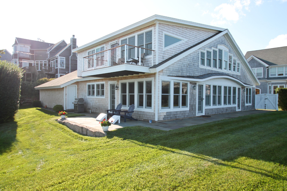 Beach House Beach Style Exterior Bridgeport by GULICK & Co. Houzz