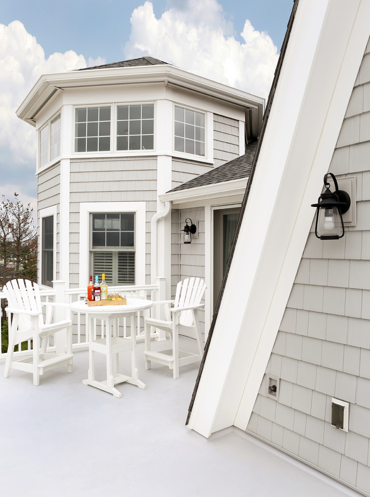 Beach House Roof Deck Beach Style Exterior Other by Lasley