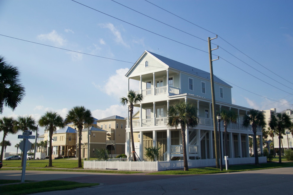 Beach Town, Galveston East End Beach Style Exterior Houston by