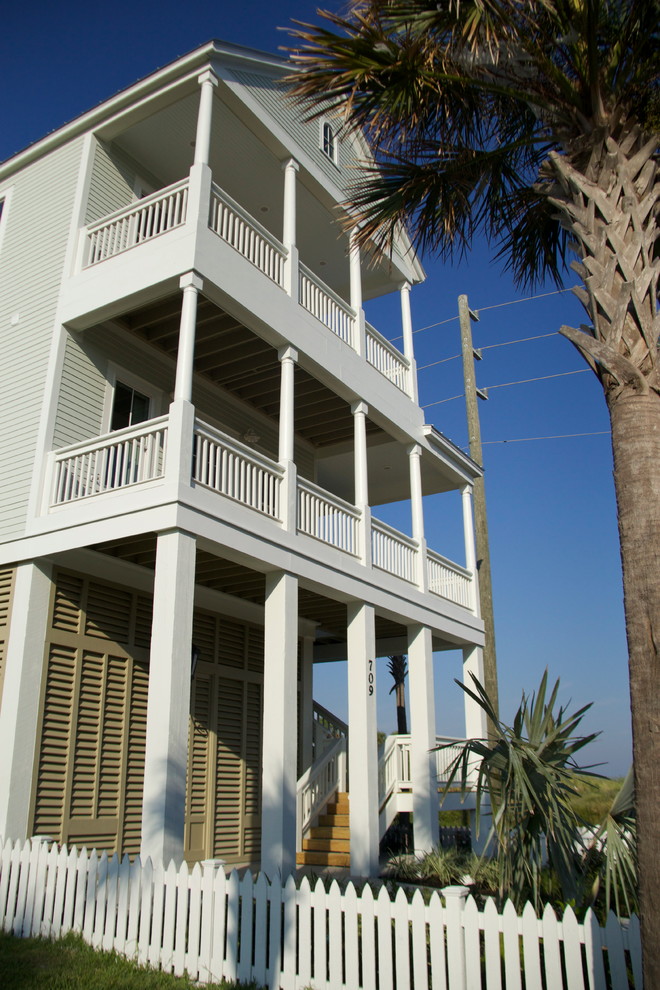 Beach Town, Galveston East End Beach Style Exterior Houston by