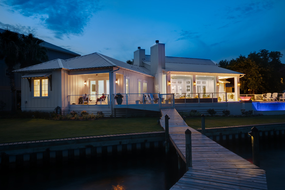 Bear Point Retreat Exterior Other by Bob Chatham Custom Home Design Houzz