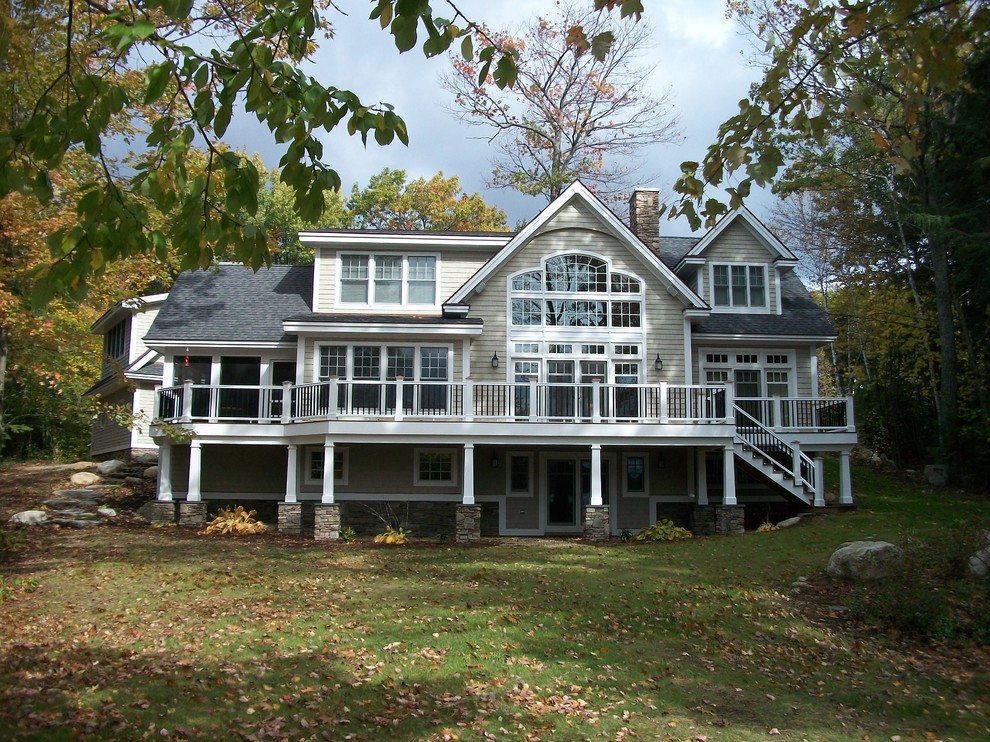 Beattie Traditional Exterior Manchester by JP Builders Co LLC