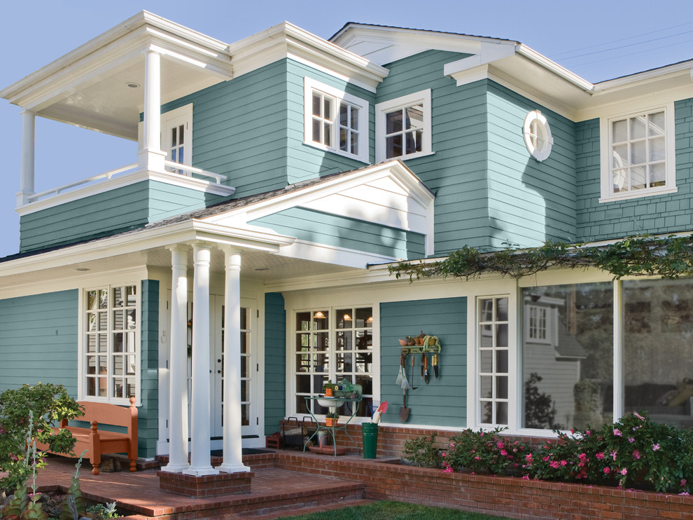 Behr® House Exterior Orange County by BEHR® Houzz IE