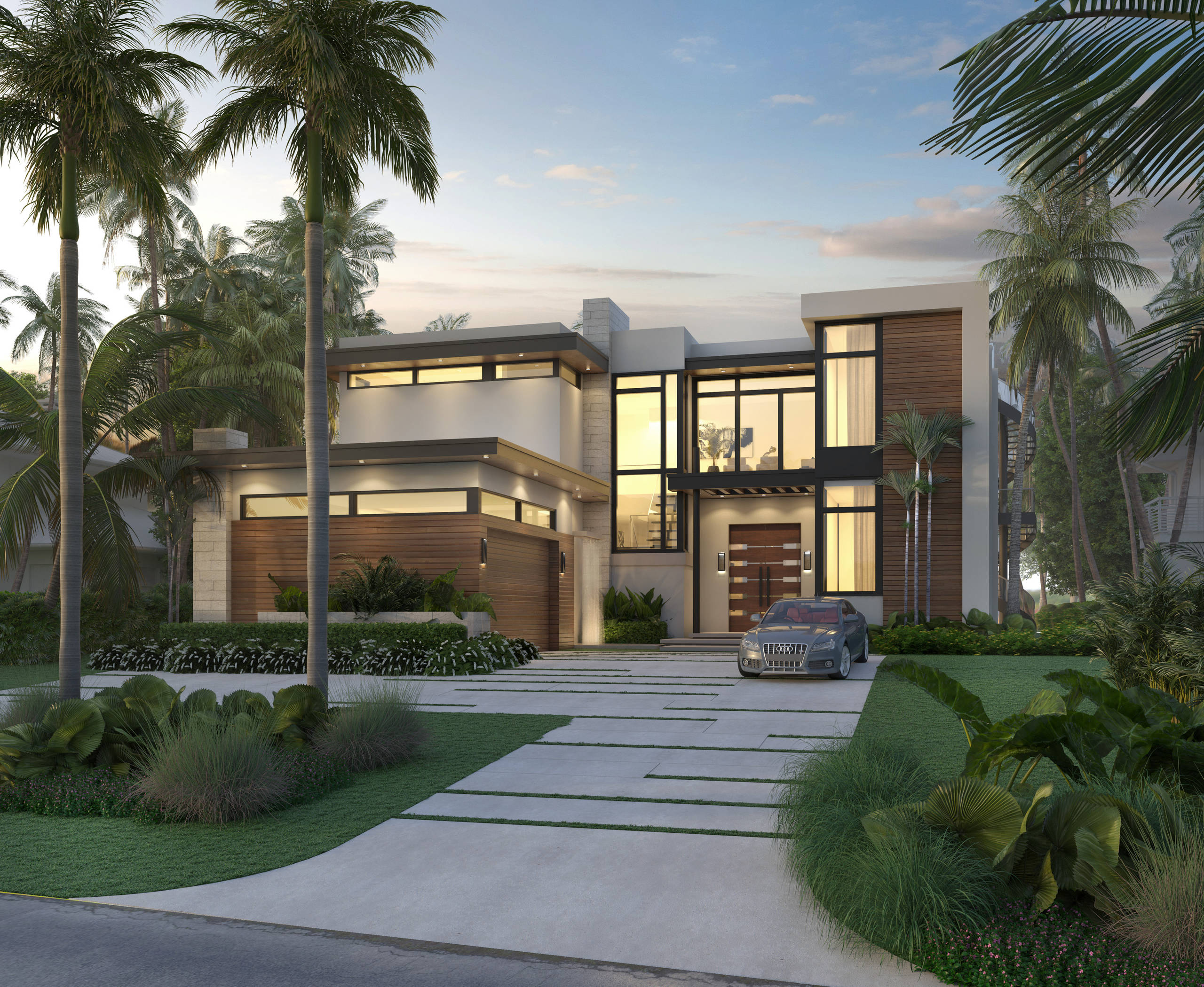 Belle Meade Miami Modern Contemporary Exterior Miami By In Site Design Group Llc Houzz