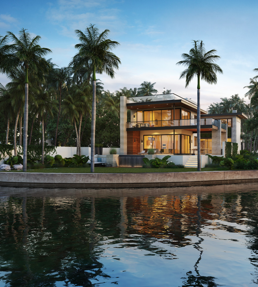 Belle Meade Miami Modern Contemporary Exterior Miami by InSite