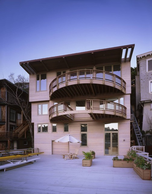 Belvedere Corinthian Island Contemporary House Exterior San