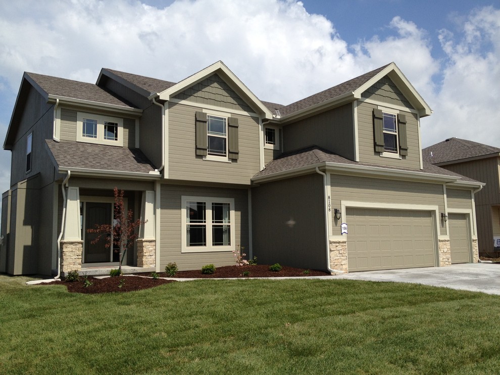 Benson Place Lot 91 Traditional Exterior Kansas City by Aspen