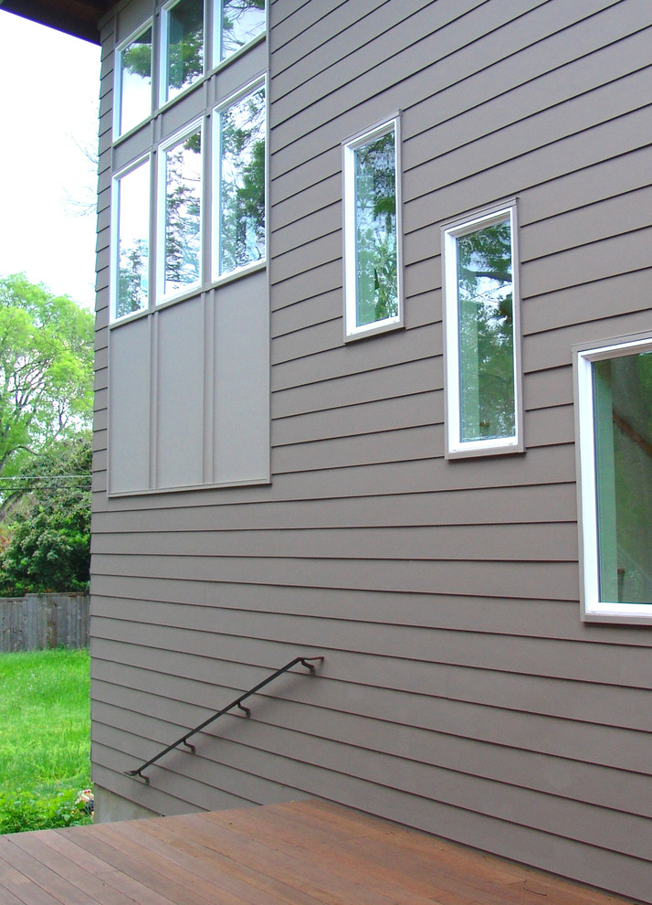 Bergeron House Modern Exterior Austin by Steve Zagorski