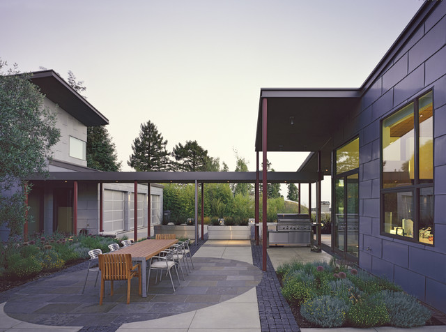 Berkeley Courtyard House Contemporary Exterior San Berkeley Courtyard House Contemporary Exterior San