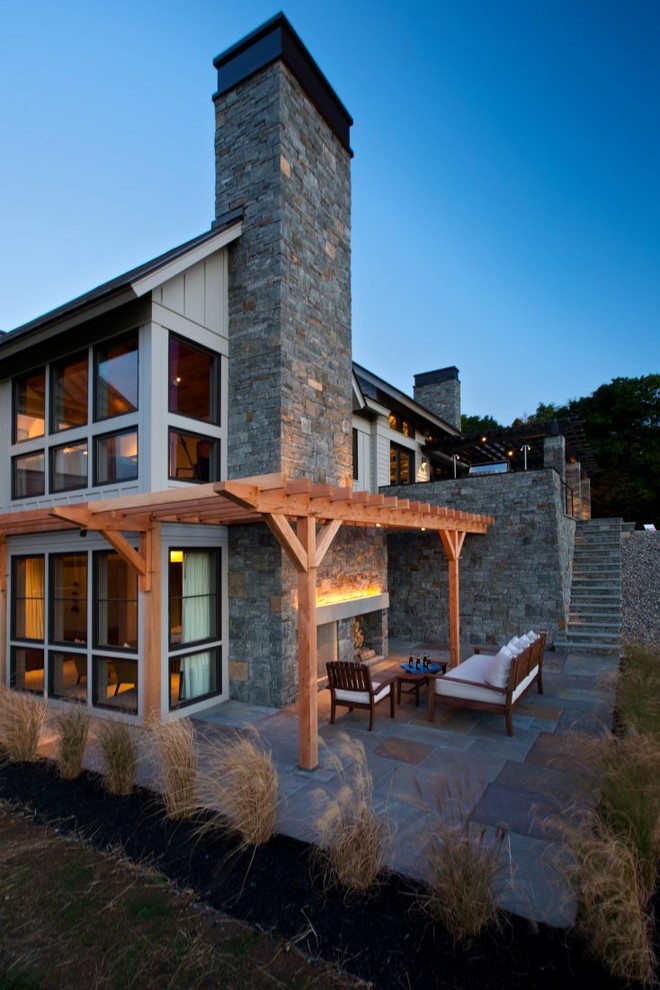 Best Fire Hearth & Patio New York Craftsman Façade Boston par