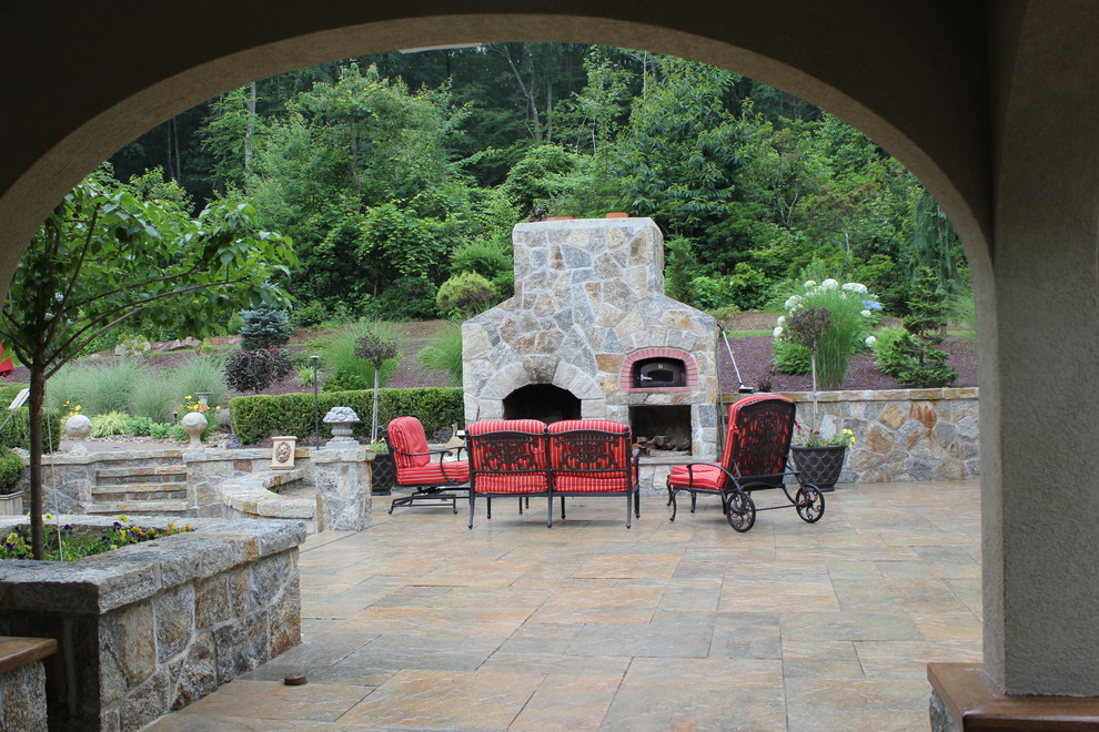 BEST OUTDOOR FIREPLACES Contemporary Exterior New York by The