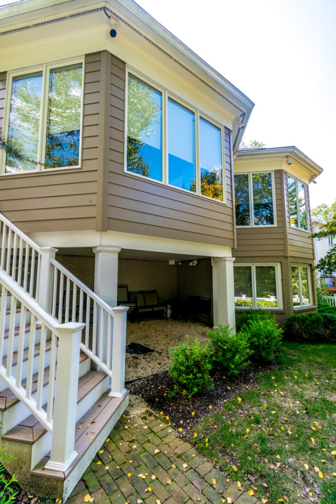 Bethesda. MD. James Hardie Siding Exterior DC Metro by Alco