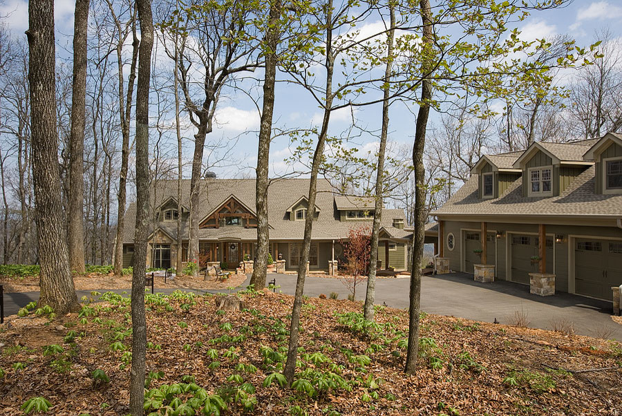 Big Canoe Home Craftsman Exterior Charleston by Harmony