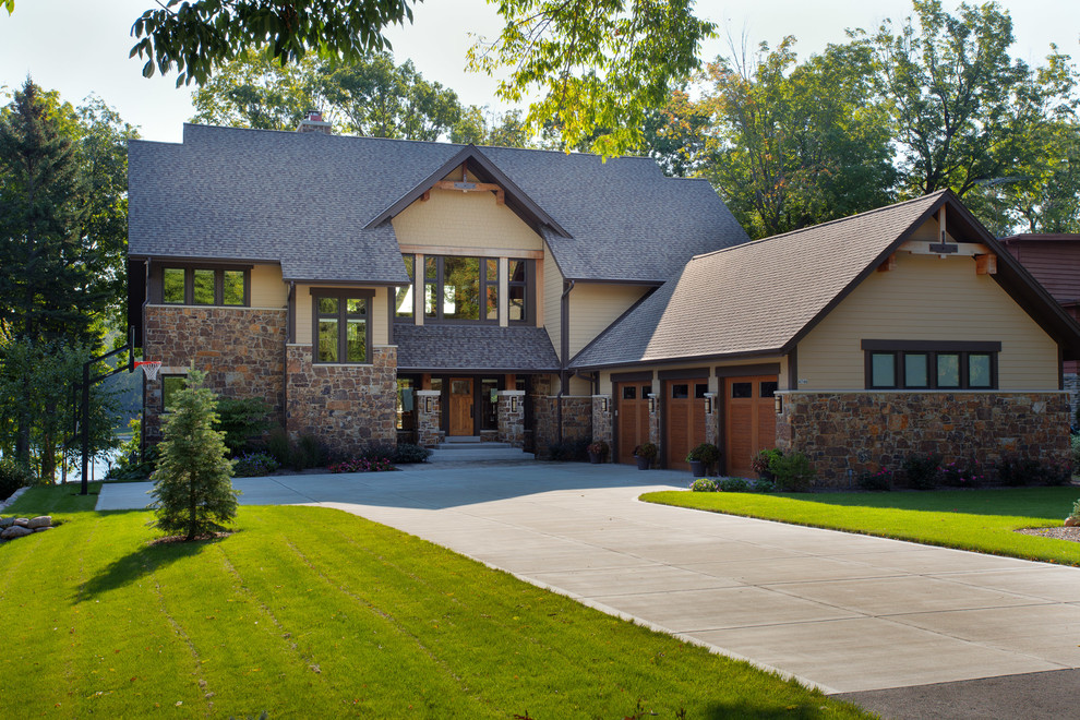 Big Cedar Lake Contemporary Contemporary Exterior Milwaukee by