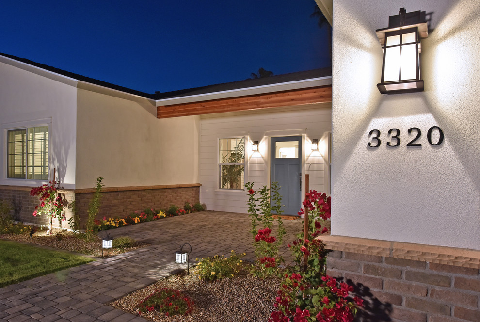 Biltmore Heights New Construction Transitional Exterior Phoenix