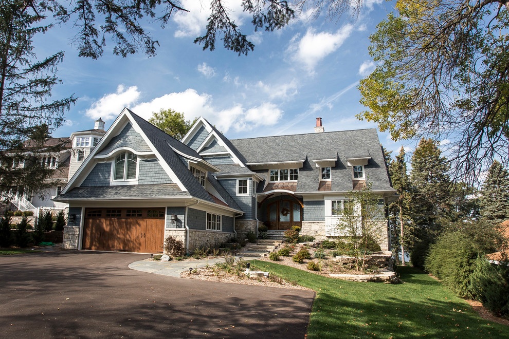 Birches Craftsman Exterior Milwaukee by Lake Geneva Architects