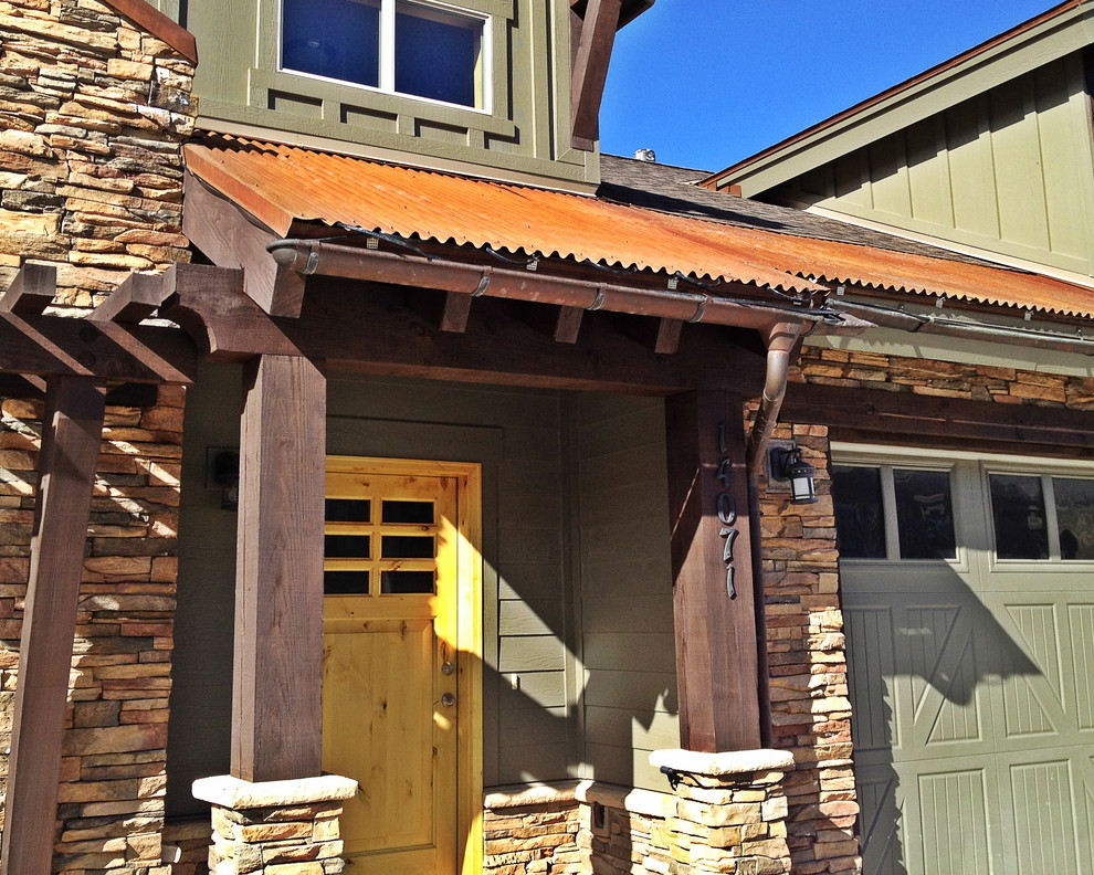 Black Rock Ridge Craftsman Exterior Salt Lake City by IronClad