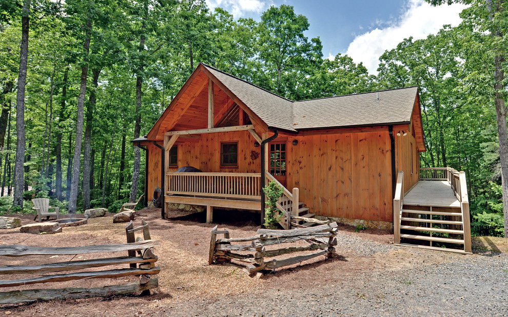 Blue Ridge Vacation Rental Cabins Traditional Exterior Atlanta by Envision 