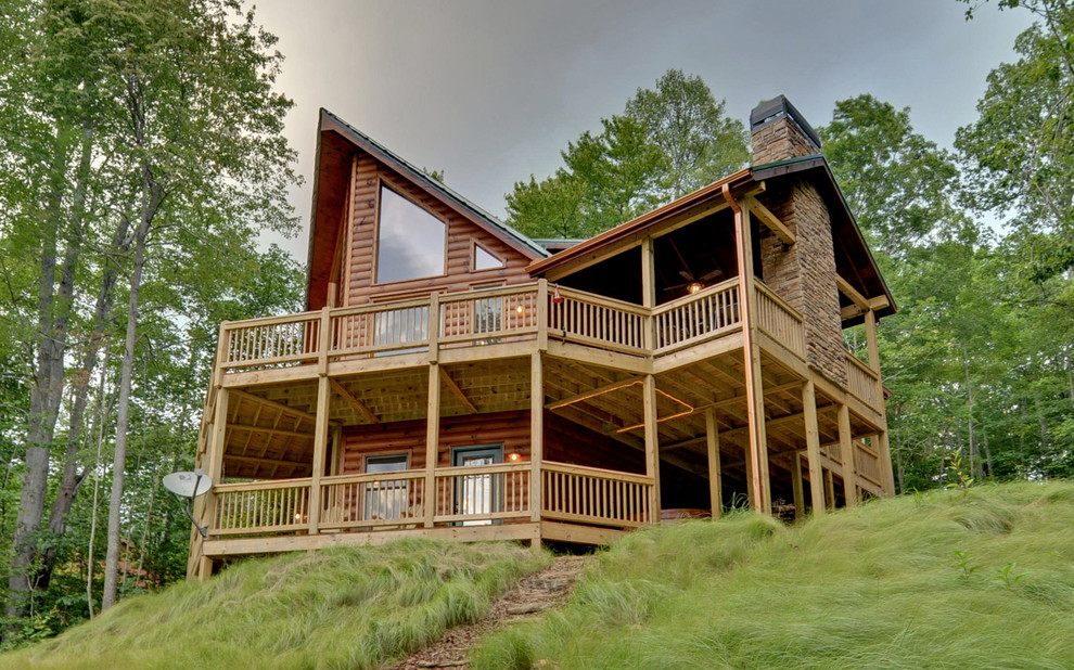 Blue Ridge Vacation Rental Cabins Traditional Exterior Atlanta by Envision 