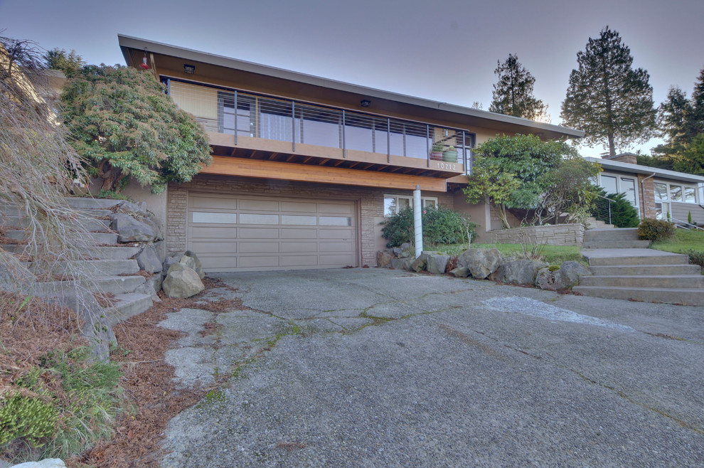 Blue Ridge Mid Century Modern Exterior Seattle by