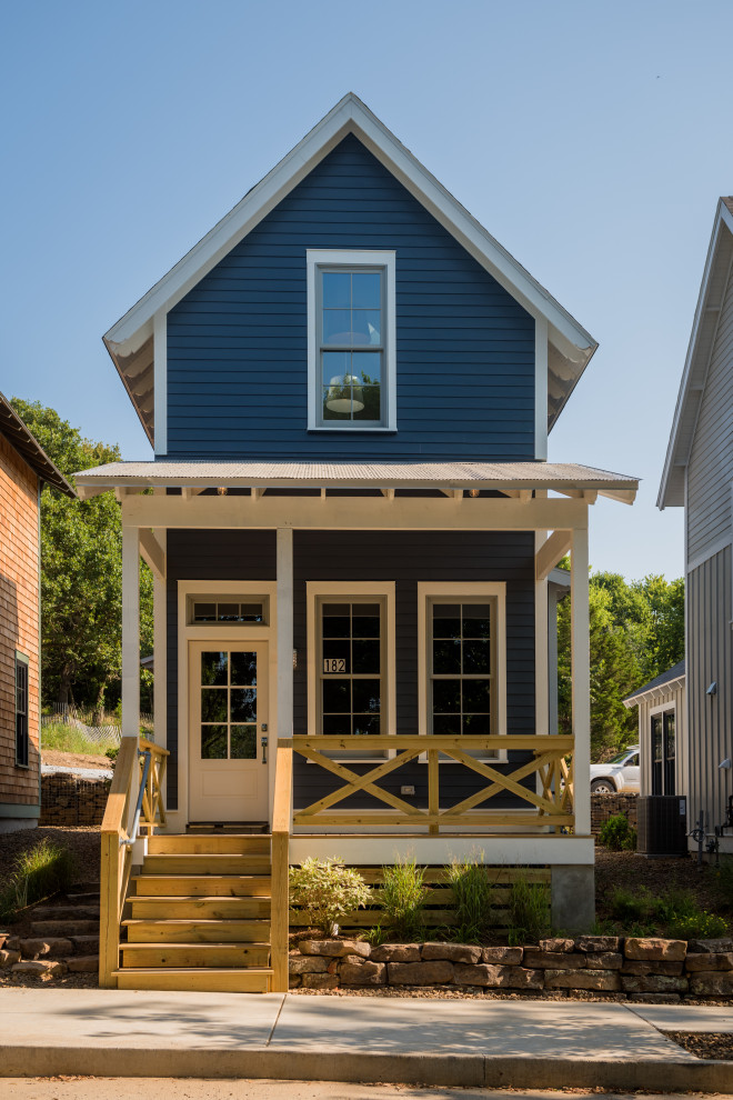 Blue Urban Farmhouse Farmhouse Exterior Other by Flintlock