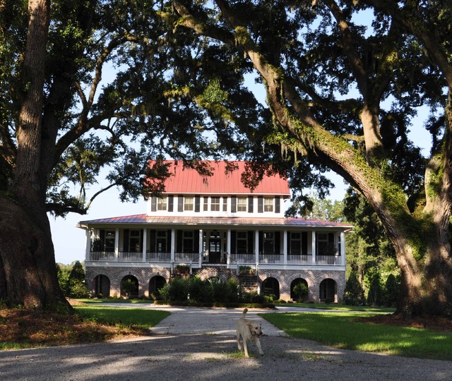 Bluff Plantation Traditional Exterior Atlanta by Frederick