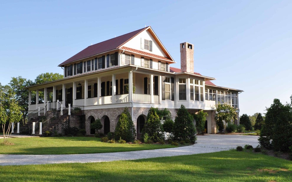 Bluff Plantation - Traditional - Exterior - Atlanta - by Frederick